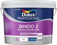 Краска белоснежная для потолков Luxium [Dulux] Professional Bindo-2