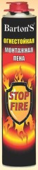 Пена монтажная огнестойкая Bartons S серия FIRE 880