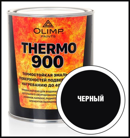 Эмаль термостойкая OLIMP