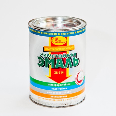 Эмаль Новбытхим ХВ-714 химстойкая