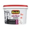 Краска фасадная силикон-акриловая Marshall Akrikor