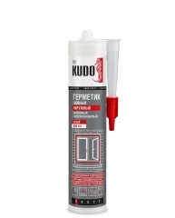 Герметик акриловый паропроницаемый шовный наружный Kudo Proff