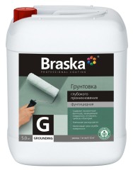 Грунтовка акриловая фунгицидная глубокого проникновения Braska