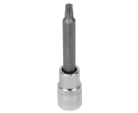 Насадка со вставкой Kraft 1/2"Dr. T40 удлиненная