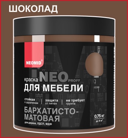Краска для мебели Neomid NeoProff