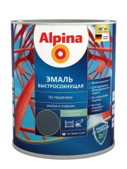 Эмаль быстросохнущая по ржавчине Alpina