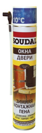 Пена монтажная ручная Soudal