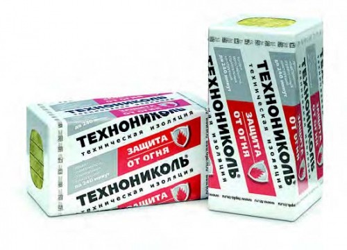 Плита огнезащитная для изоляции конструкции из металла Технониколь