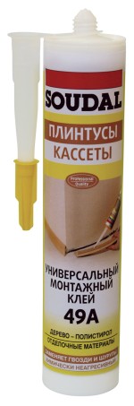 Клей монтажный универсальный Soudal 49A