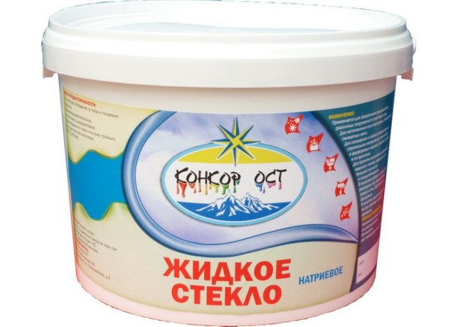 Клей жидкое стекло натриевое Конкорд Ост