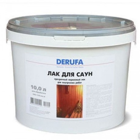 Лак для саун Derufa