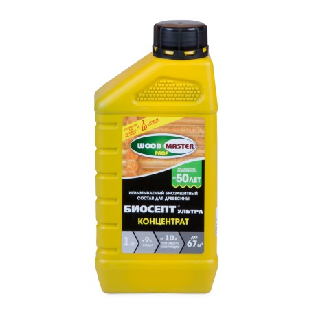 Состав биозащитный WoodMaster-Prof Биосепт Ультра-концентрат