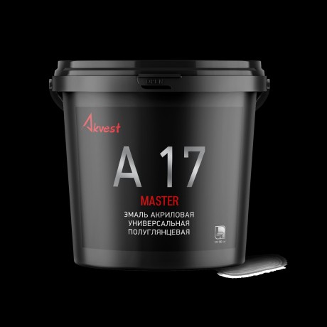 Эмаль универсальная акриловая Аквест-17 Мастер