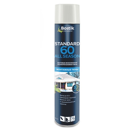 Пена монтажная бытовая Bostik Standart 60 All Seasons