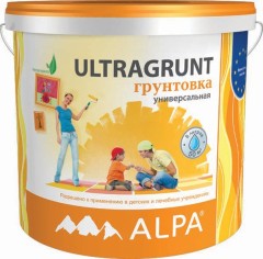 Грунтовка для внутренних и наружных работ Alpa ULTRAGRUNT