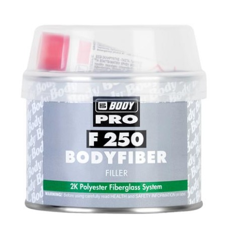 Шпатлевка со стекловолокном HB Body 250 Fiber