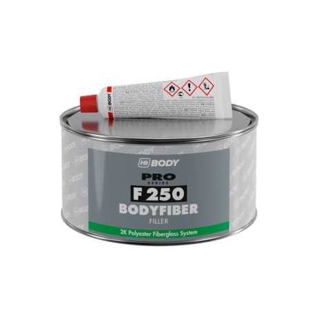 Шпатлевка со стекловолокном HB Body 250 Fiber