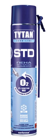 Пена монтажная Tytan Euro-Line O2 STD