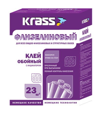 Клей обойный Krass Флизелиновый