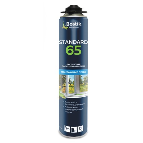 Пена монтажная пистолетная Bostik Standart 65