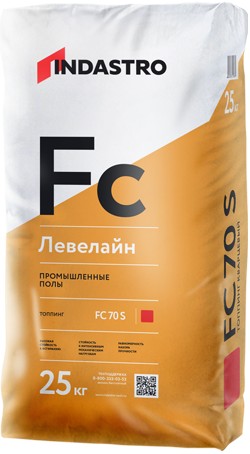 Смесь упрочняющая [кварцевый топпинг] Indastro Левелайн FC70 S