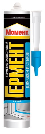 Герметик силиконовый для окон и стекол Момент Гермент