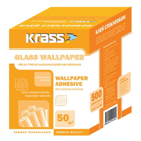 Клей обойный Krass Стеклообои