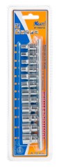 Набор торцевых головок Kraft 1/4"Dr. 12 шт.