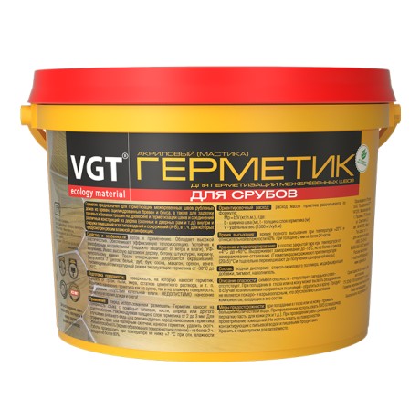 Герметик акриловый для срубов ВГТ