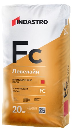 Состав для топпинга полов Indastro Левелайн RC40 RTi