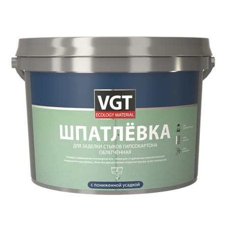 Шпатлевка для заделки стыков гипсокартона ВГТ