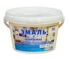 Эмаль для ванных комнат БС-12М