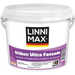 Краска фасадная силиконовая LinniMax Silikon Ultra Fassade