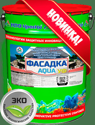 Краска для фасадов Краско Фасадка Aqua