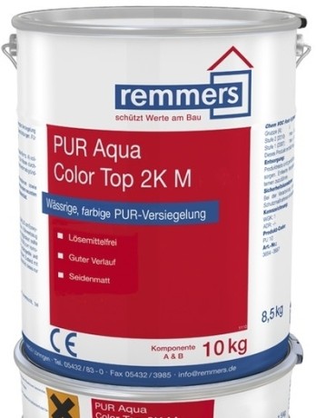 Лак полиуретановый Remmers PUR Aqua Color Top 2K M