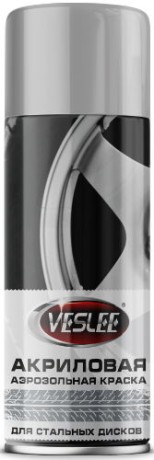 Краска акриловая для стальных дисков Veslee