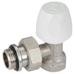 Радиаторный вентиль ручной регулировки со стопорным кольцом Bugatti Арт. 8803Р