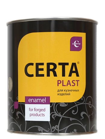 Краска Certa-Plast с эффектом металлик