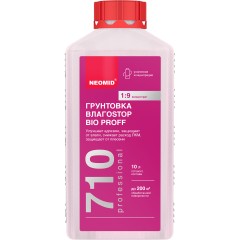 Грунт влагоизолятор Neomid ВлагоStop Bio Proff 710 концентрат 1:9