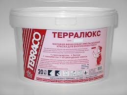 Краска водоэмульсионная Terraco Терралюкс