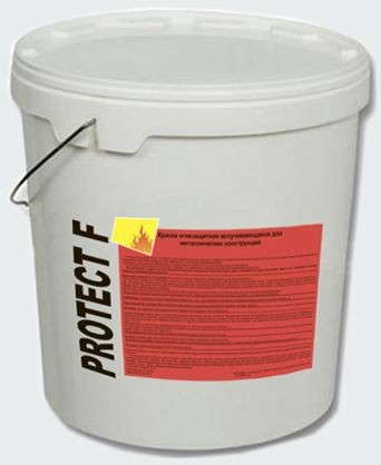 Краска огнезащитная для металлических поверхностей Мицар Protect F