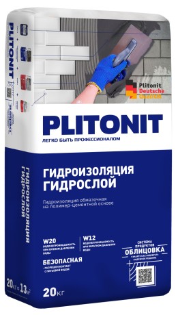Смесь гидроизоляционная Плитонит Гидрослой