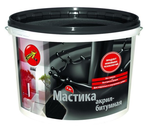 Мастика акрил-битумная Поли-Р