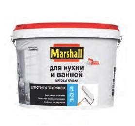 Краска латексная Marshall для Кухни и Ванной