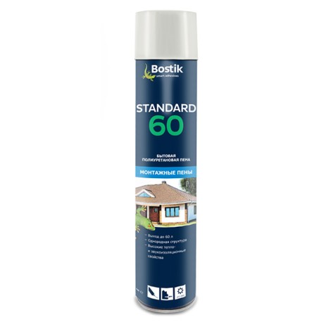 Пена монтажная бытовая Bostik Standart 60