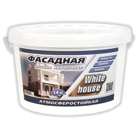 Краска фасадная White House