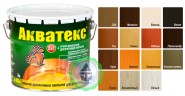 Защитное покрытие для древесины Акватекс 2 в 1