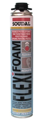 Пена монтажная пистолетная Soudal Soudafoam Flexi