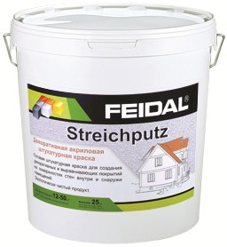 Штукатурка структурная Feidal Streichputz