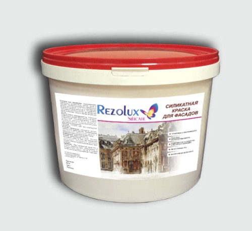Краска силикатная Rezolux Silicate